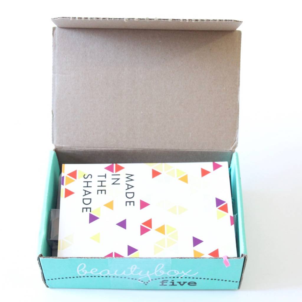 Beauty Box 5 Review July 2016 10